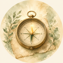 Compass illustration